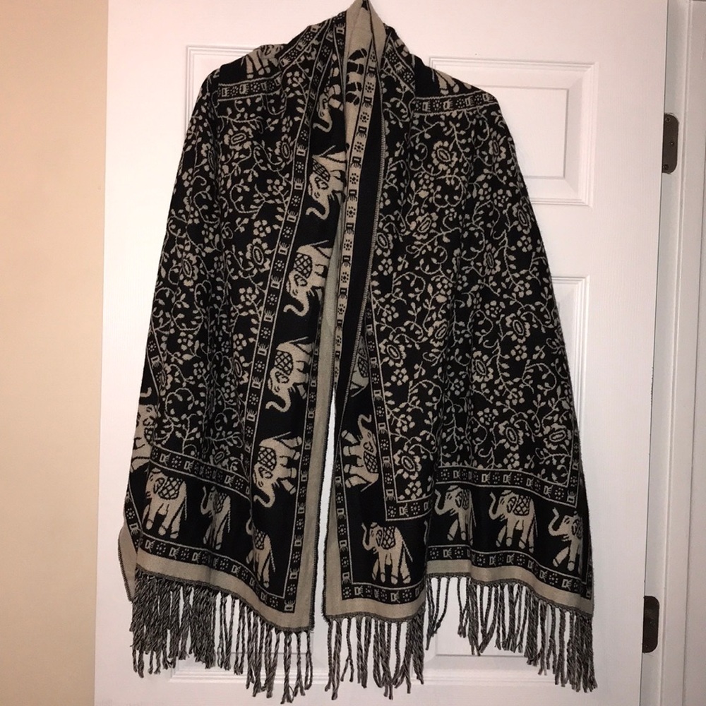 Elephant Print Scarf